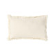 Coussin à franges 45x30 - Natural