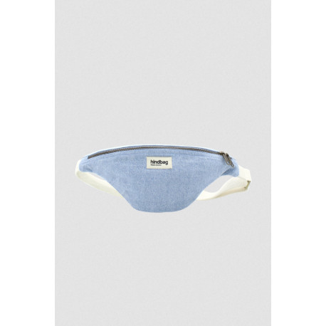 Sac banane Olivia - Denim bleu