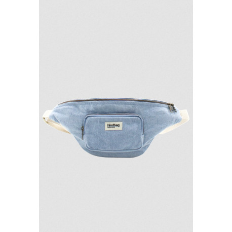 Sac banane XL Sofia - Denim bleu