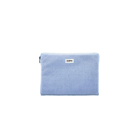Housse d'ordinateur Ava S - Denim bleu