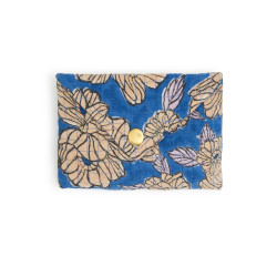 Petite pochette enveloppe Ravi - Bloom bleu klein