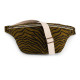 Sac banane zebra - Tapenade/noir