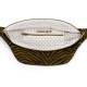 Sac banane zebra - Tapenade/noir