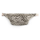 Sac banane zebra - Greige/noir