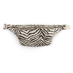Sac banane zebra - Greige/noir