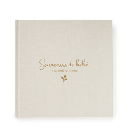 Livre Souvenirs de la première année de bébé