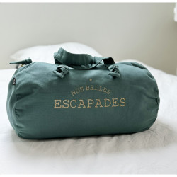 Sac polochon Eucalyptus - Nos belles escapades 