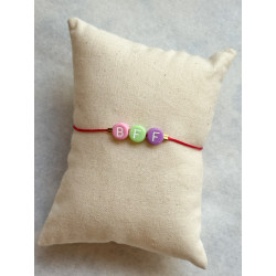Bracelet girl - BFF framboise