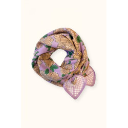 Big foulard Bloom - Lavande