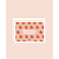 Carte - Marraine d'amour