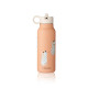 Gourde isotherme - Cat / Tuscany rose 350 mL