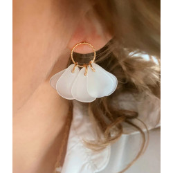 Boucles Salsa - Blanc