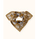 Small foulard Manika Ours - Tapenade