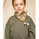 Small foulard Ours - Tapenade