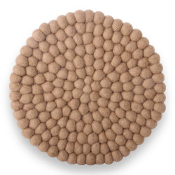 Dessous de plat - marron clair