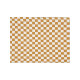 Nappe Zoe - Damier caramel