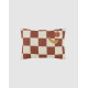 Coussin rectangulaire en lin S - Fruits
