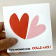 Sticker autocollant - Love forever