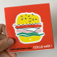 Sticker autocollant - Hamburger