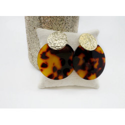 Boucles d'oreille Moon Leo