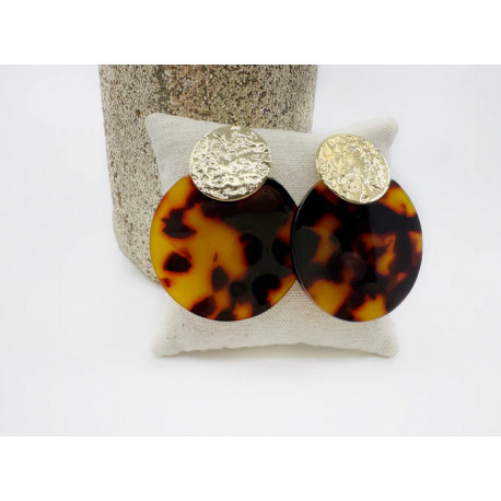 Boucles d'oreille Moon Leo