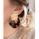 Boucles d'oreille Moon Leo