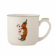 Tasse ourson Valentin avec couvercle