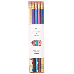 Set de 5 crayons Eye Candy