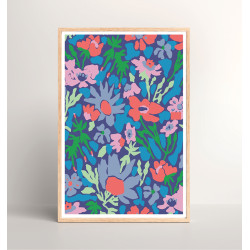 Kit de peinture au numéro 40x60 - Mon herbier 