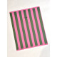 Carnet Fabrique - Ligné rose/vert