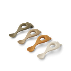 Lot de 4 Cuillères Liva - Sandy multi mix