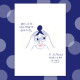 Carte simple Vision d'amour