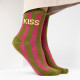 Chaussettes rayées - Kiss - Taille 37/40