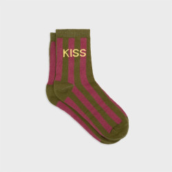 Chaussettes rayées - Kiss - Taille 37/40