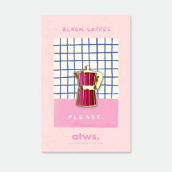 Pins Pink coffee