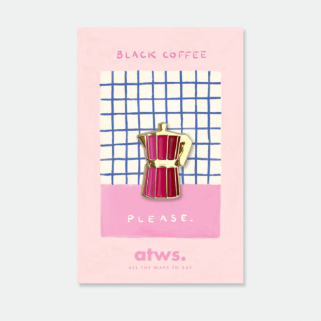 Pins Pink coffee