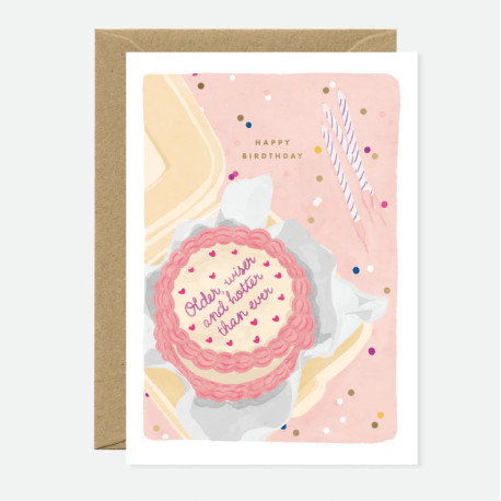 Carte Older wiser cake