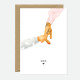 Carte Mom and baby hand