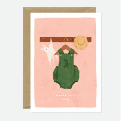 Carte Happy you sweety rabbit