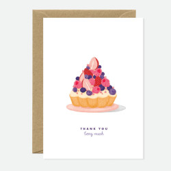 Carte Thank you berry much