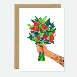 Carte Berries bouquet