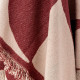 Plaid Olica - rouge