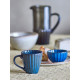 Tasse Latina bleu foncé