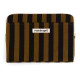 Housse d'ordinateur Octave - Rayure cumin