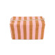 Trousse de toilette Vic - Rayé Caramel/strawberry