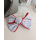 Barrette Molly - Vichy ciel