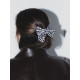 Barrette Molly - Vichy noir