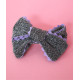 Barrette Rachel - Glitter argent