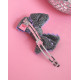 Barrette Rachel - Glitter argent