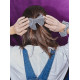 Barrette Rachel - Glitter argent